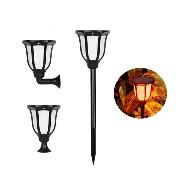 Đèn năng lượng mặt trời hiệu ứng ngọn lửa 3 trong 1 CD22-Flame