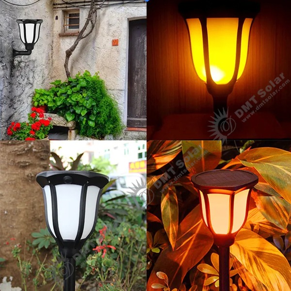 Đèn năng lượng mặt trời hiệu ứng ngọn lửa 3 trong 1 CD22-Flame
