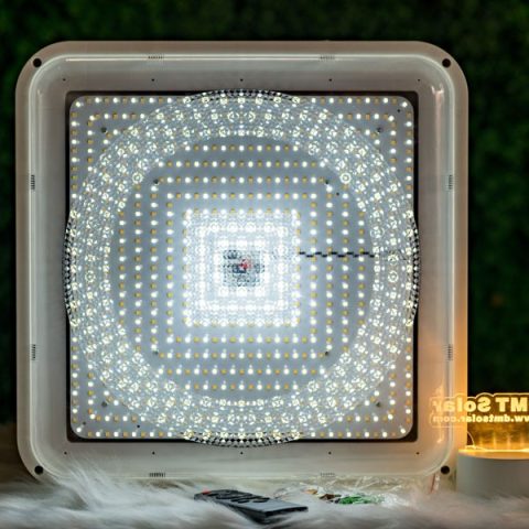 Đèn ốp Trần Năng Lượng Mặt Trời 500W OT-500V/SA