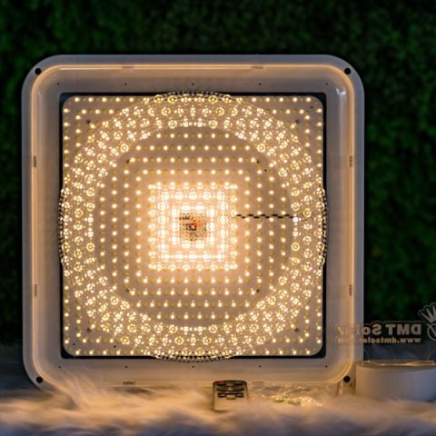 Đèn ốp Trần Năng Lượng Mặt Trời 500W OT-500V/SA