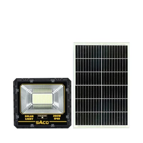Đèn Pha Năng Lượng Mặt Trời 200W - P-SA200C