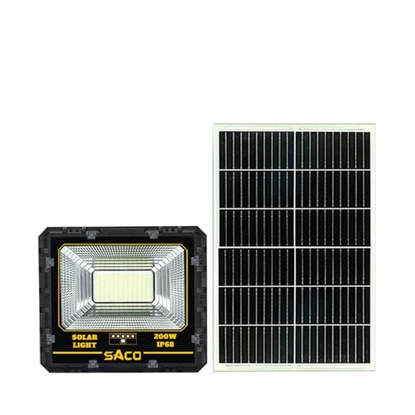 Đèn Pha Năng Lượng Mặt Trời 200W - P-SA200C