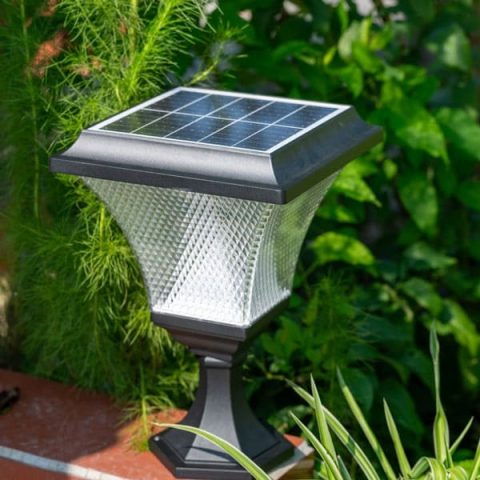 Đèn trụ rào sân vườn năng lượng mặt trời SA-TS34TR
