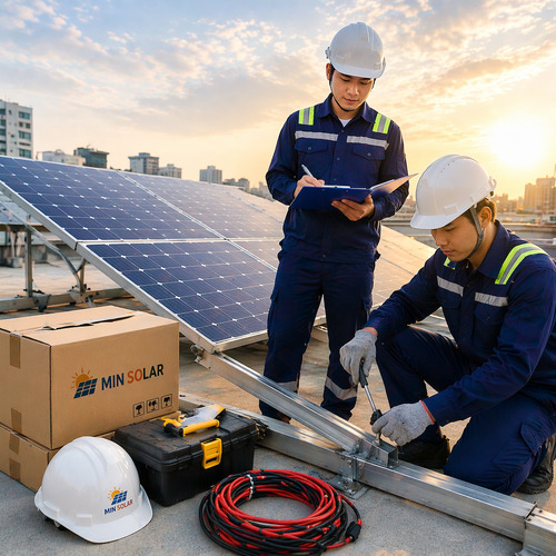 Min Solar 2017 – Những bước đi đầu tiên