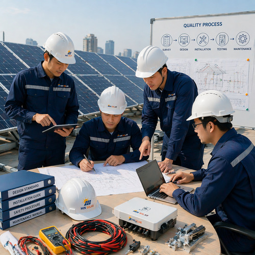 Min Solar 2018 – Chuẩn hoá & chuyên nghiệp hoá